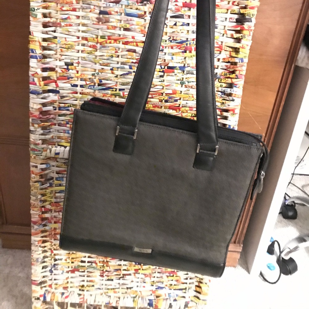 Tumi Handbag Grey